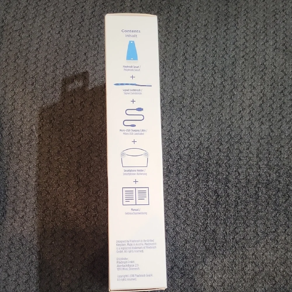 Playbrush Smart: Toothbrush & Bluetooth Attachment In Blue